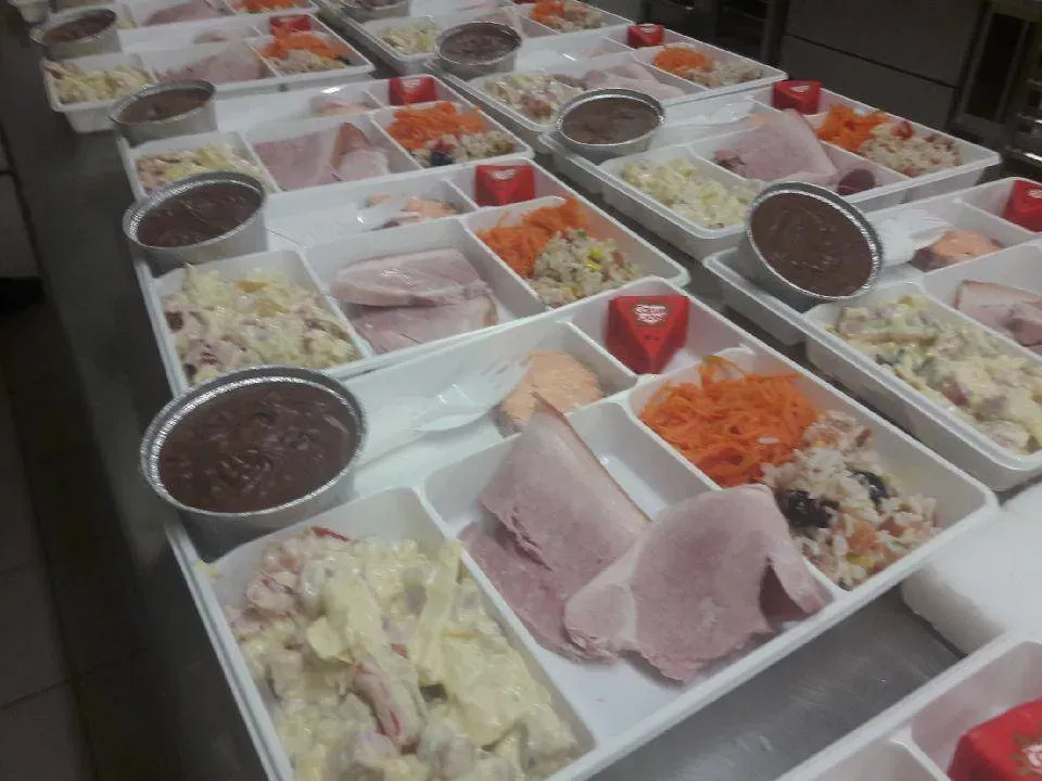 plateau avec dessert