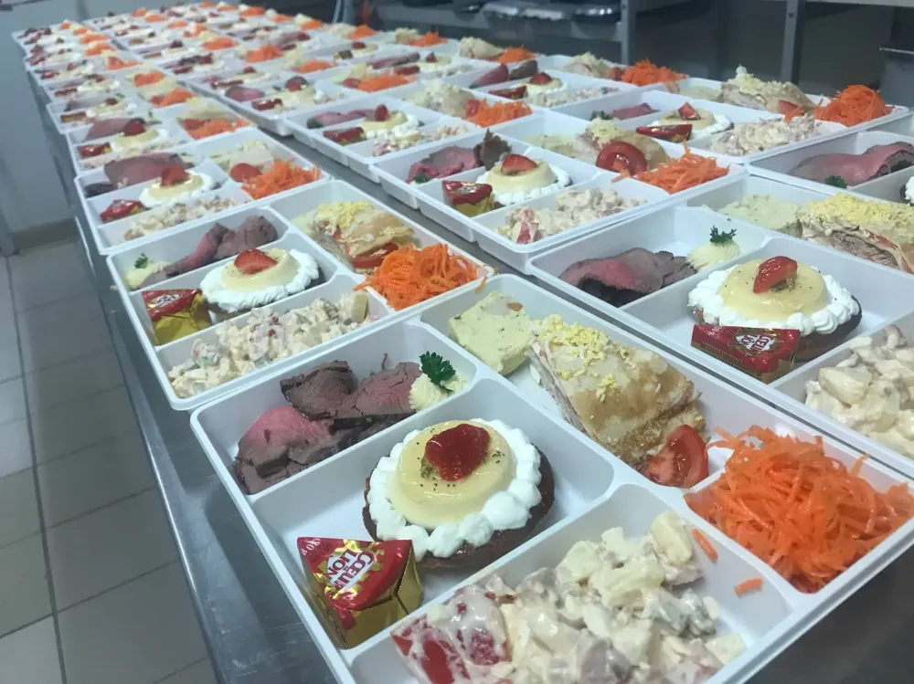 Plateaux repas près de Bayeux